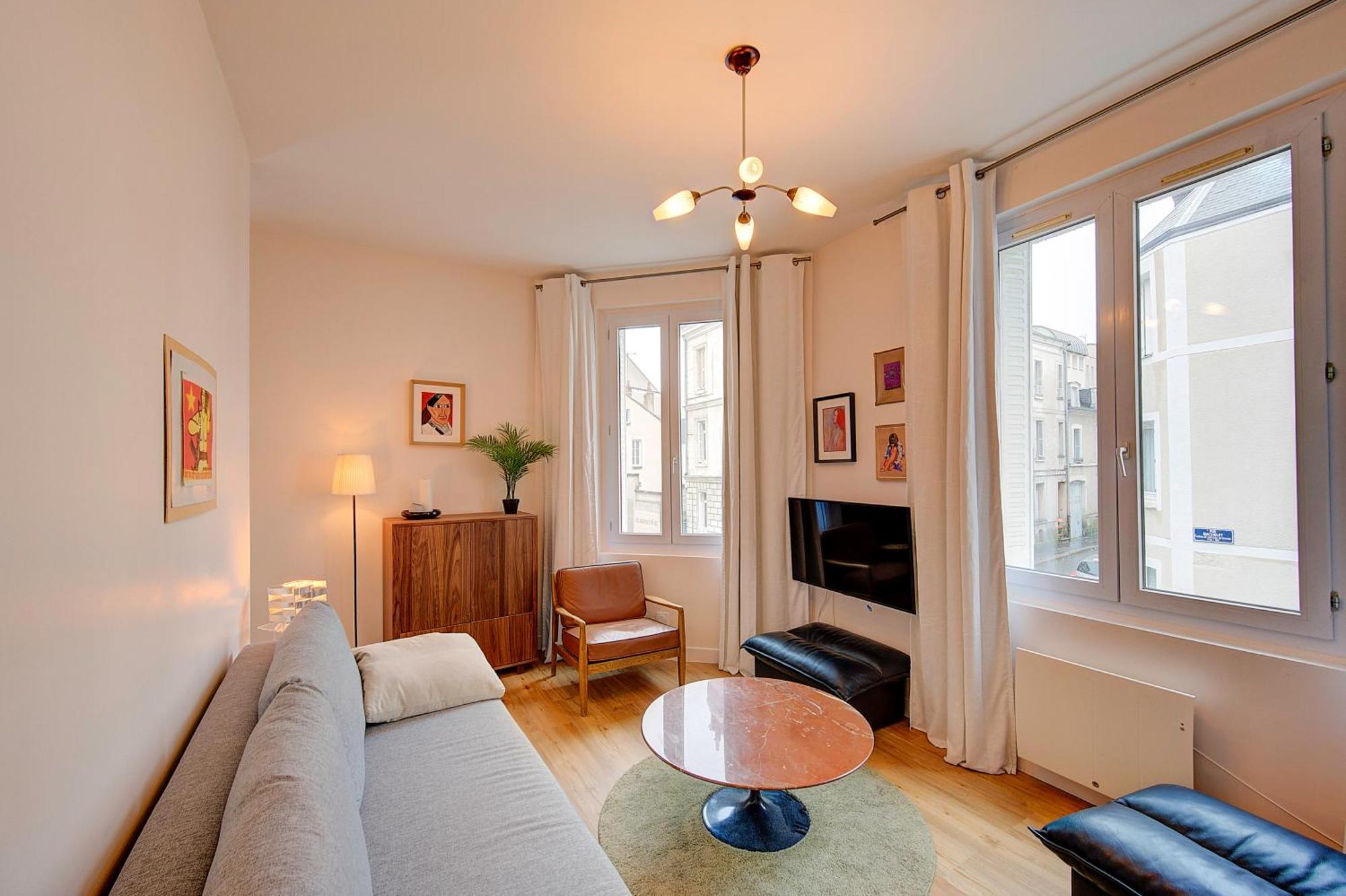 Chic Et Cosy - 5Mn De La Gare - Arrivee Autonome Apartment Tours Ngoại thất bức ảnh