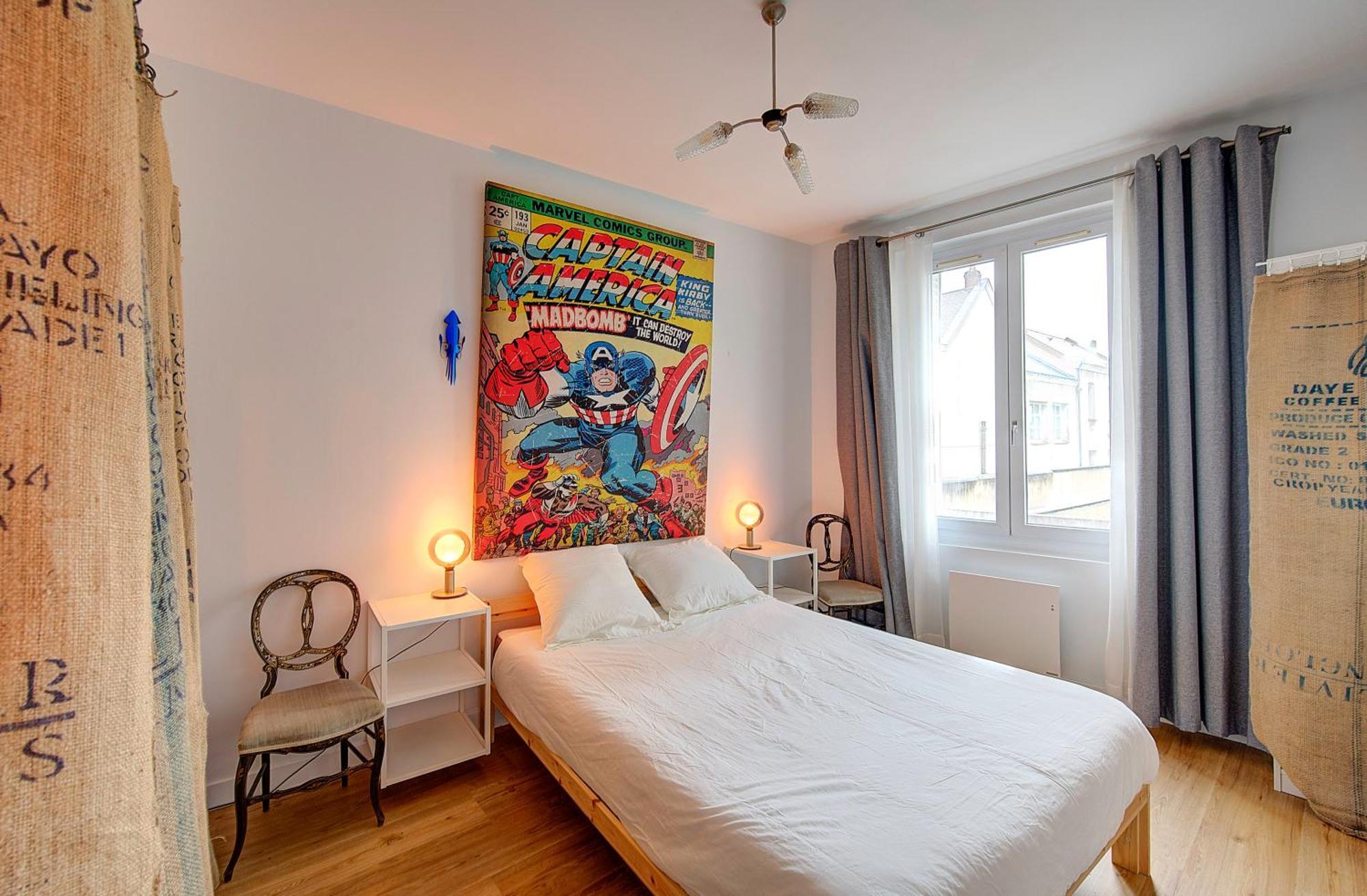 Chic Et Cosy - 5Mn De La Gare - Arrivee Autonome Apartment Tours Ngoại thất bức ảnh