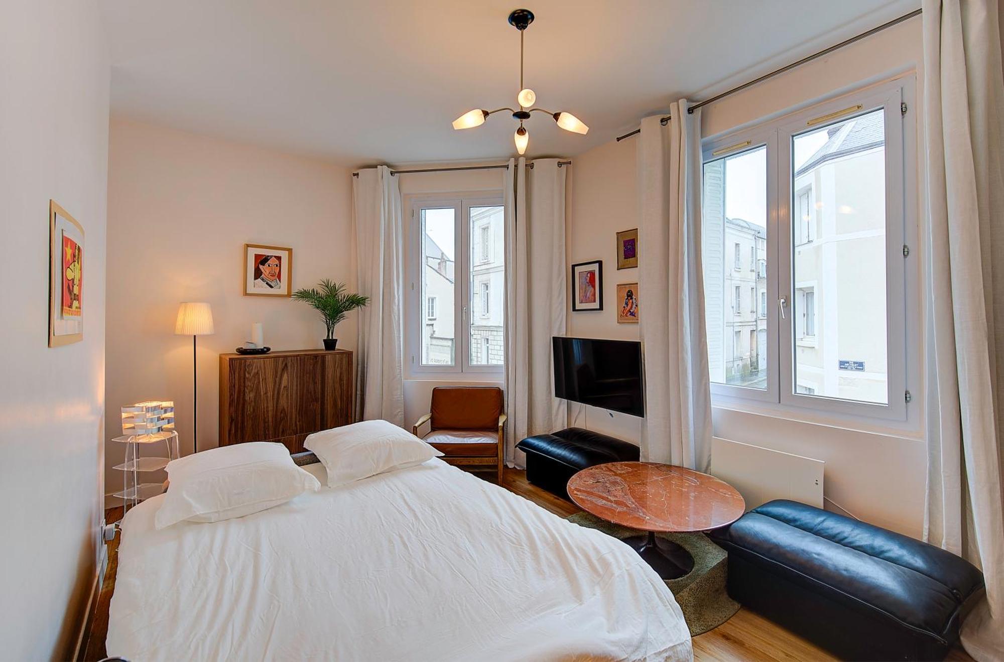 Chic Et Cosy - 5Mn De La Gare - Arrivee Autonome Apartment Tours Ngoại thất bức ảnh